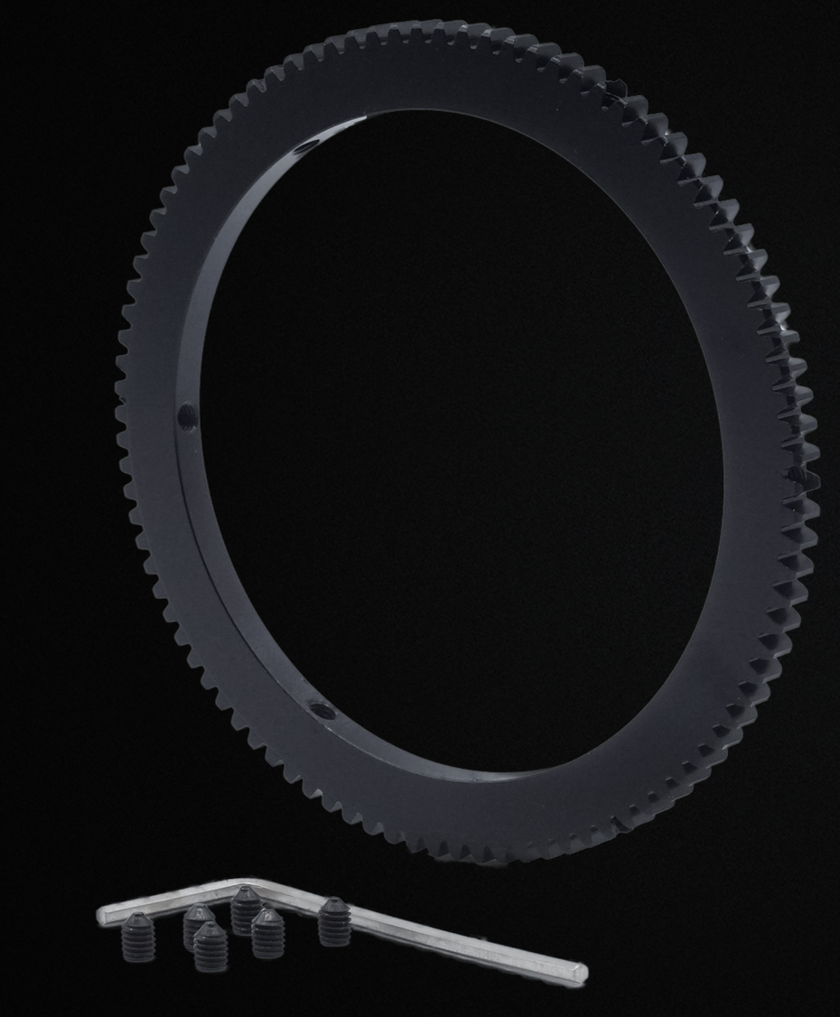 Anodising Aluminum Alloy Focus Gear Ring for Canon